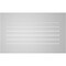 Ekena Millwork Vertical Surface Mount PVC Gable Vent: Functional, w/ 3-1/2"W x 1"P Standard Frame, 42"W x 26"H GVPVE42X2601SF - alternate 4
